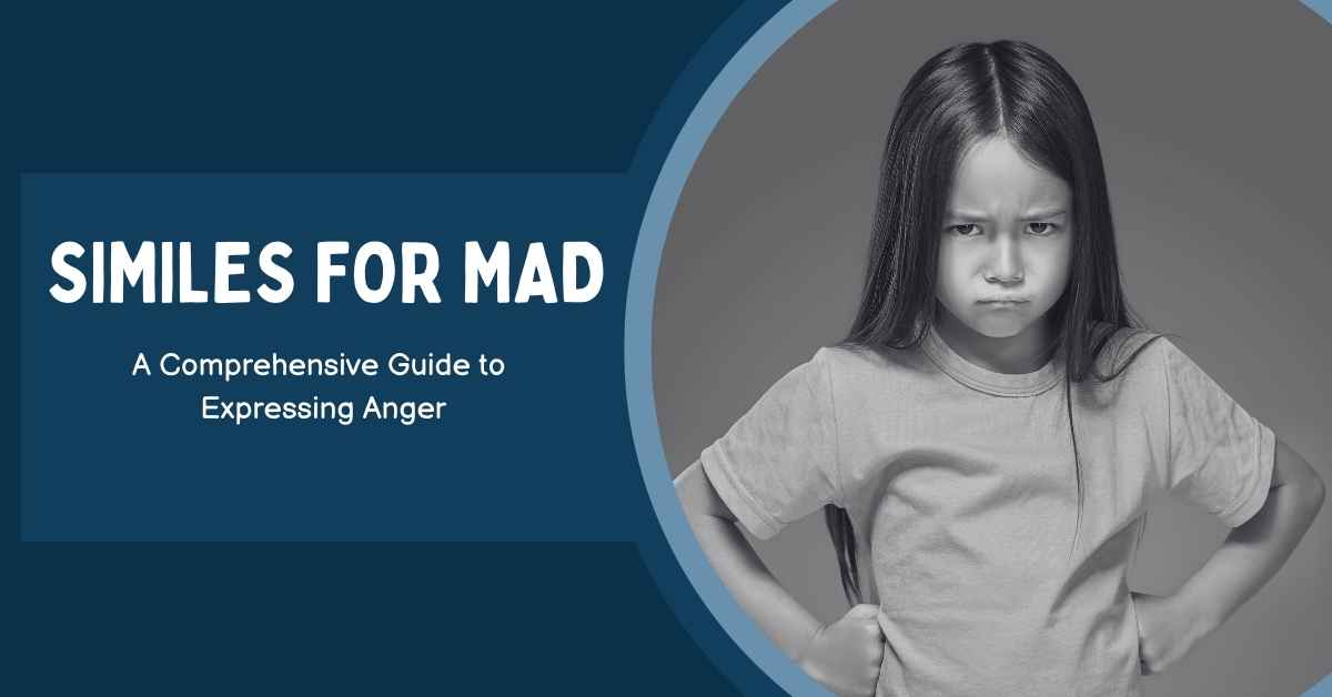 Mad Example Question Similes for Mad: A Comprehensive Guide to Expressing Anger - Marcus Grammar