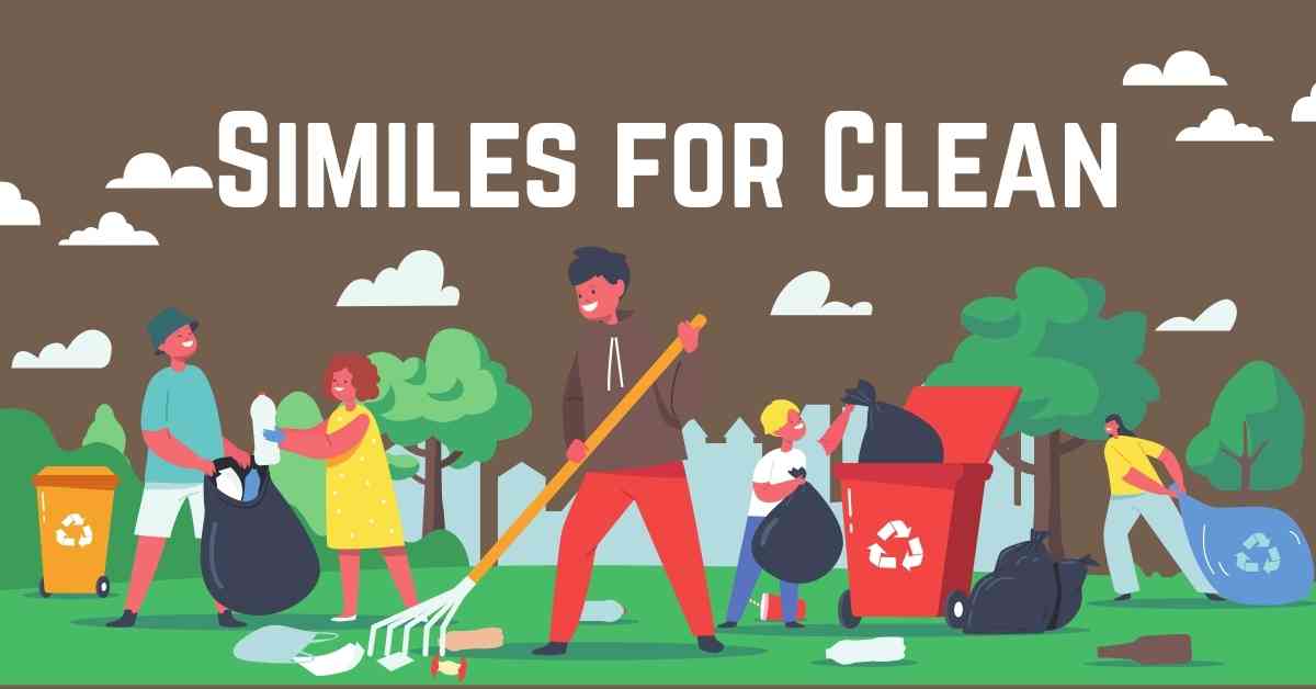 Similes for Clean: Enhancing Your Language with Vivid Comparisons ...