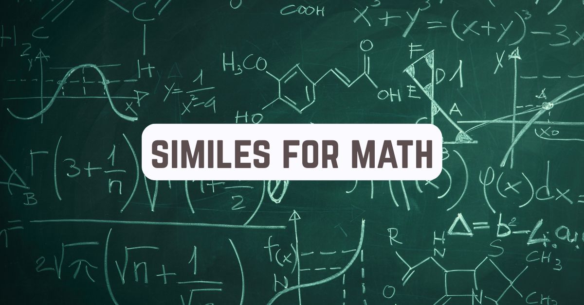 Similes For Math Comparing with Clarity: Mastering Similes for Mathematical Concepts ...
