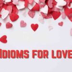 Idioms for love